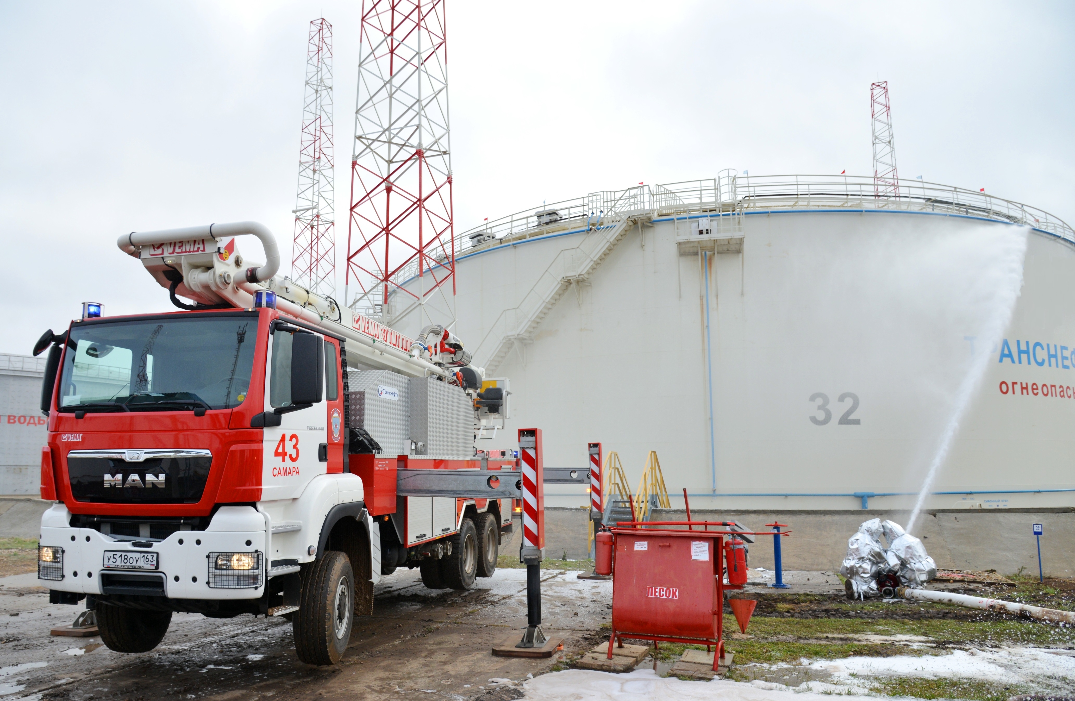 PJSC Transneft, Zapolyarie-Purpe <br /> Oil Trunk Pipeline, fire station